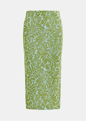 Halpaca Jacquard Skirt - The Collective Park City