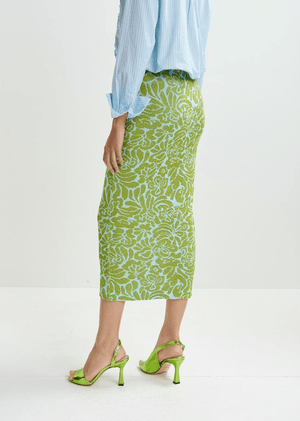 Halpaca Jacquard Skirt - The Collective Park City