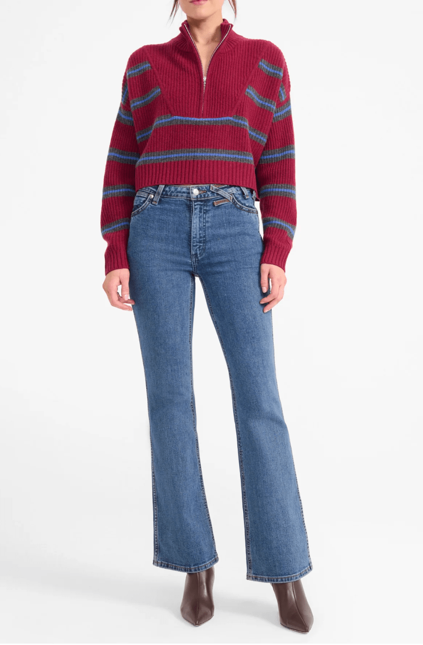 Hampton Cropped Sweater - The Collective Park City