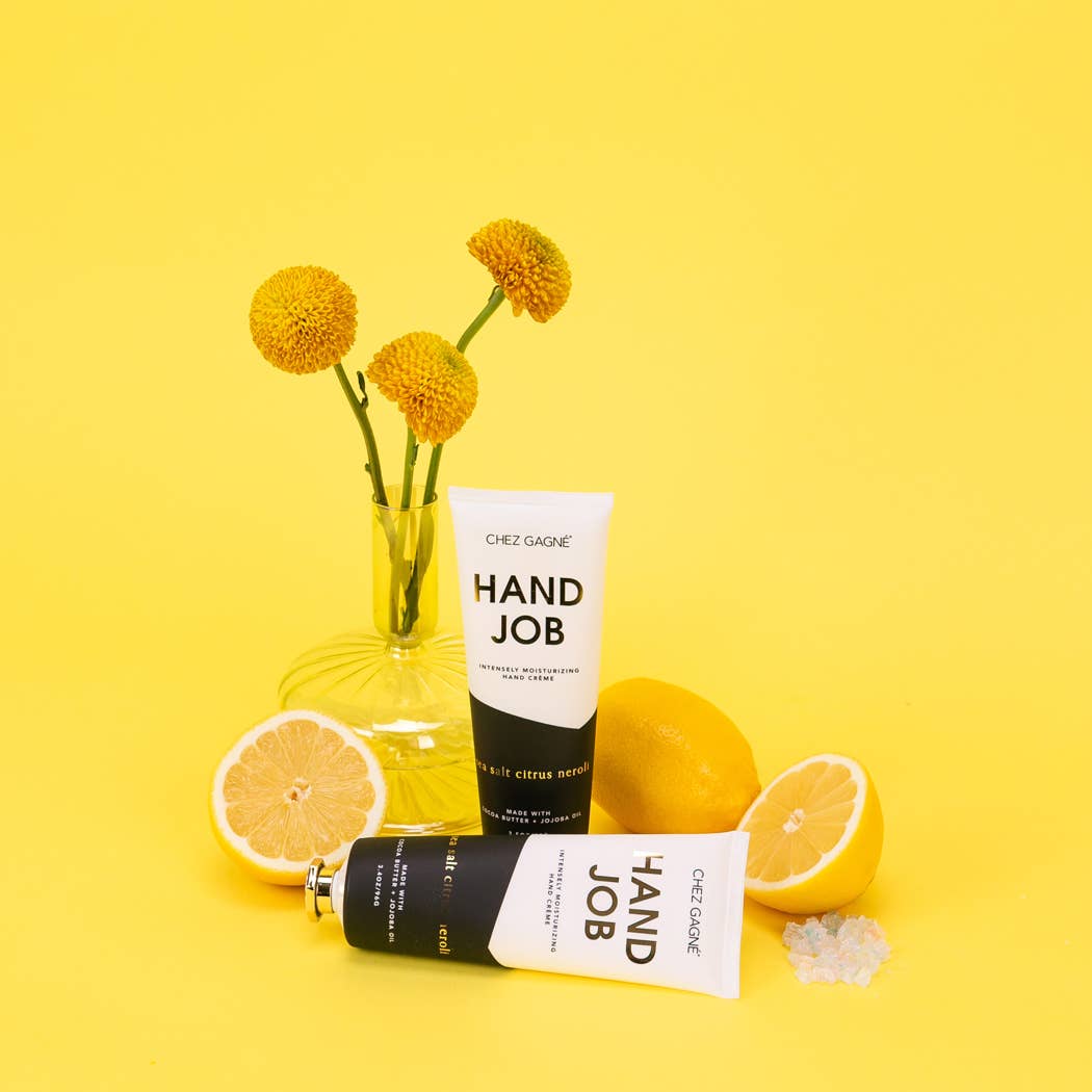 Hand Job - Sea Salt, Citrus + Neroli - Clean + Vegan Hand Crème - 3.4oz - The Collective Park City
