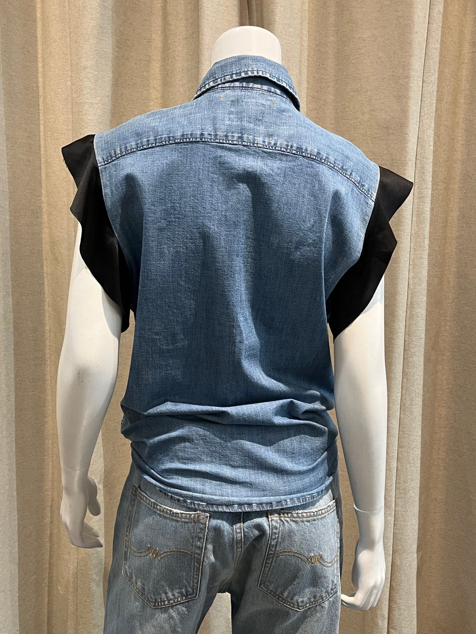 Hank Vintage Western Shirt w/Ruffles - The Collective Park City