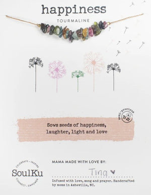 Happiness Tourmaline Necklace - The Collective Park City