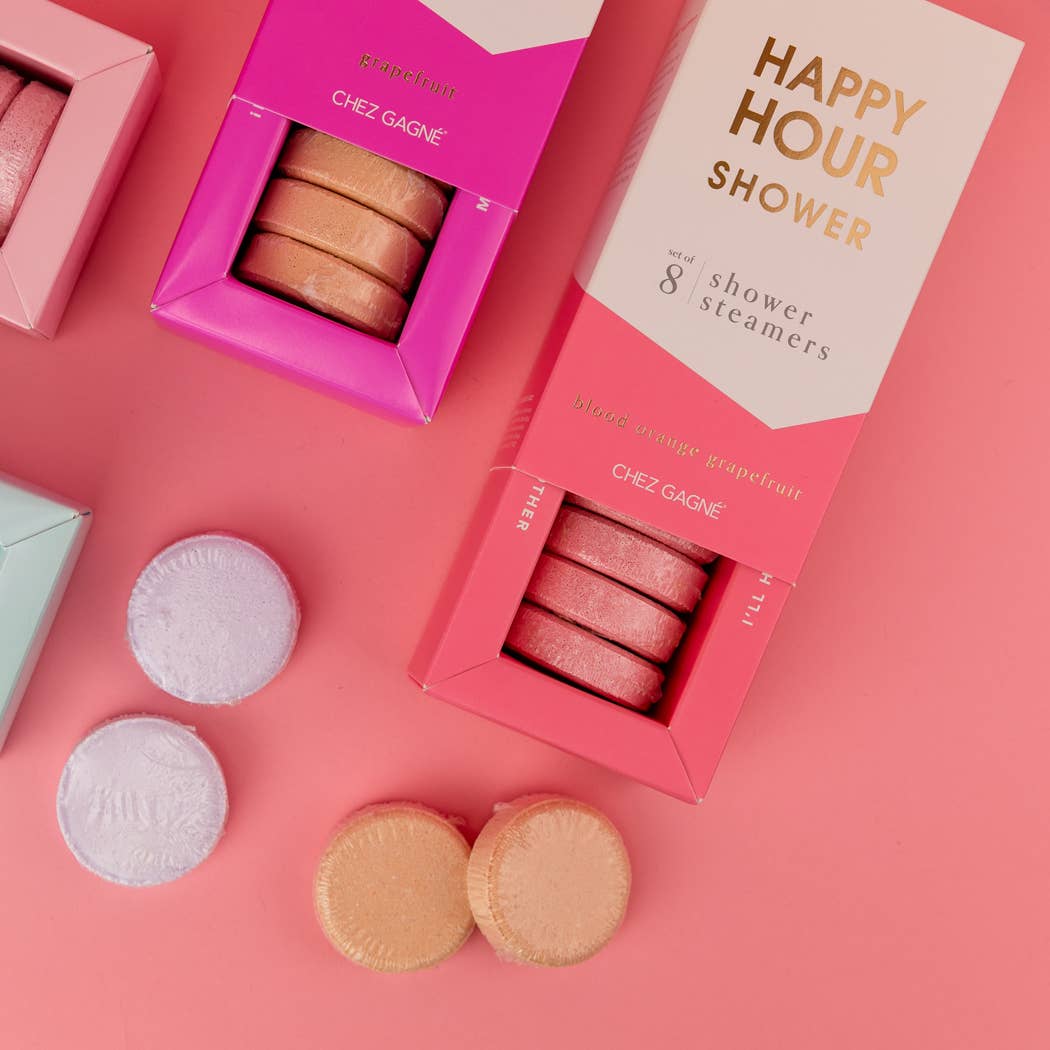Happy Hour Shower - Shower Steamers - Blood Orange Grapefruit - The Collective Park City