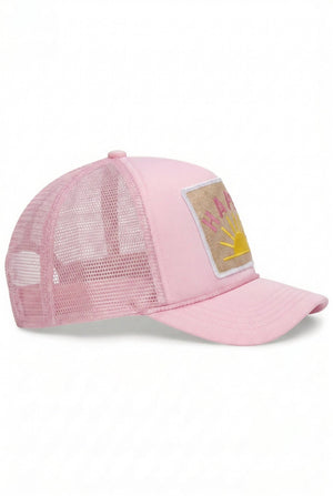 Happy Sun Trucker Hat - The Collective Park City