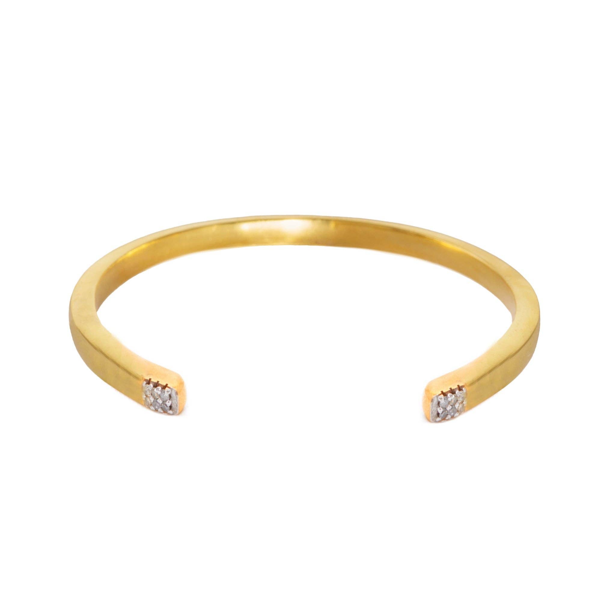 Hapur Bangle Gold Bracelet - The Collective Park City