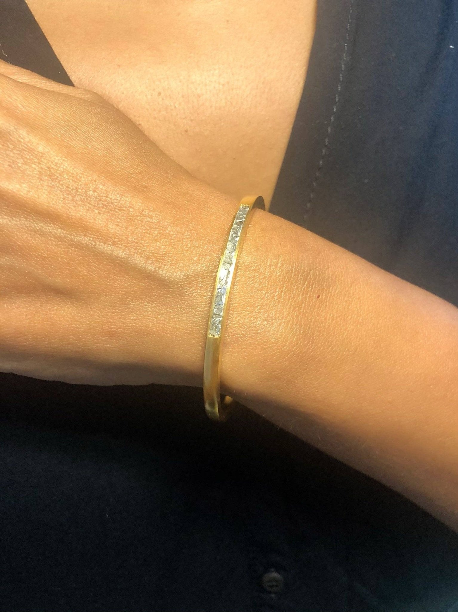 Hapur Bangle Gold Bracelet - The Collective Park City