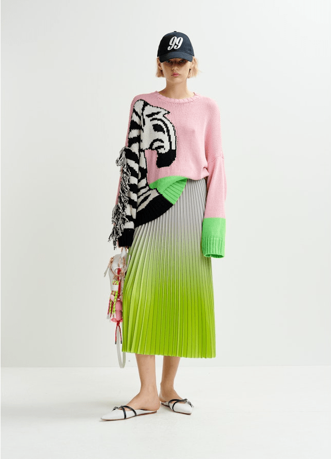 Haries Pleated Skirt - The Collective Park City