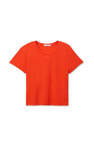 Harley Boxy Crew Tee - Tomato - The Collective Park City