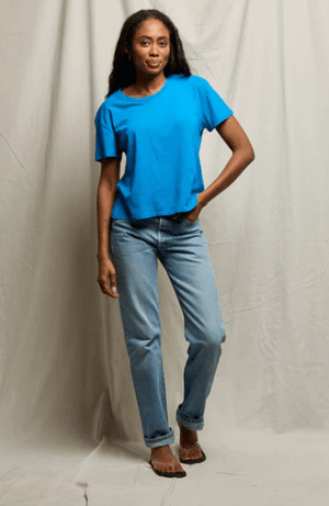 Harley Boxy Crewneck Tee - The Collective Park City