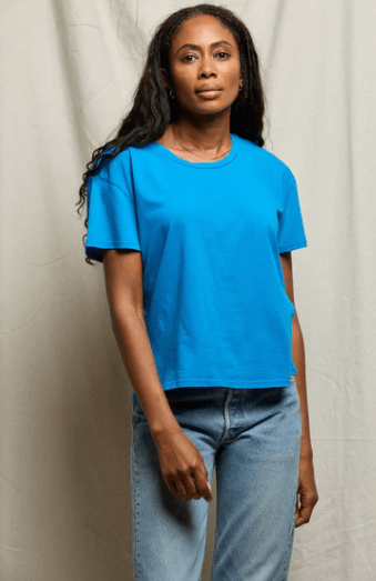 Harley Boxy Crewneck Tee - The Collective Park City