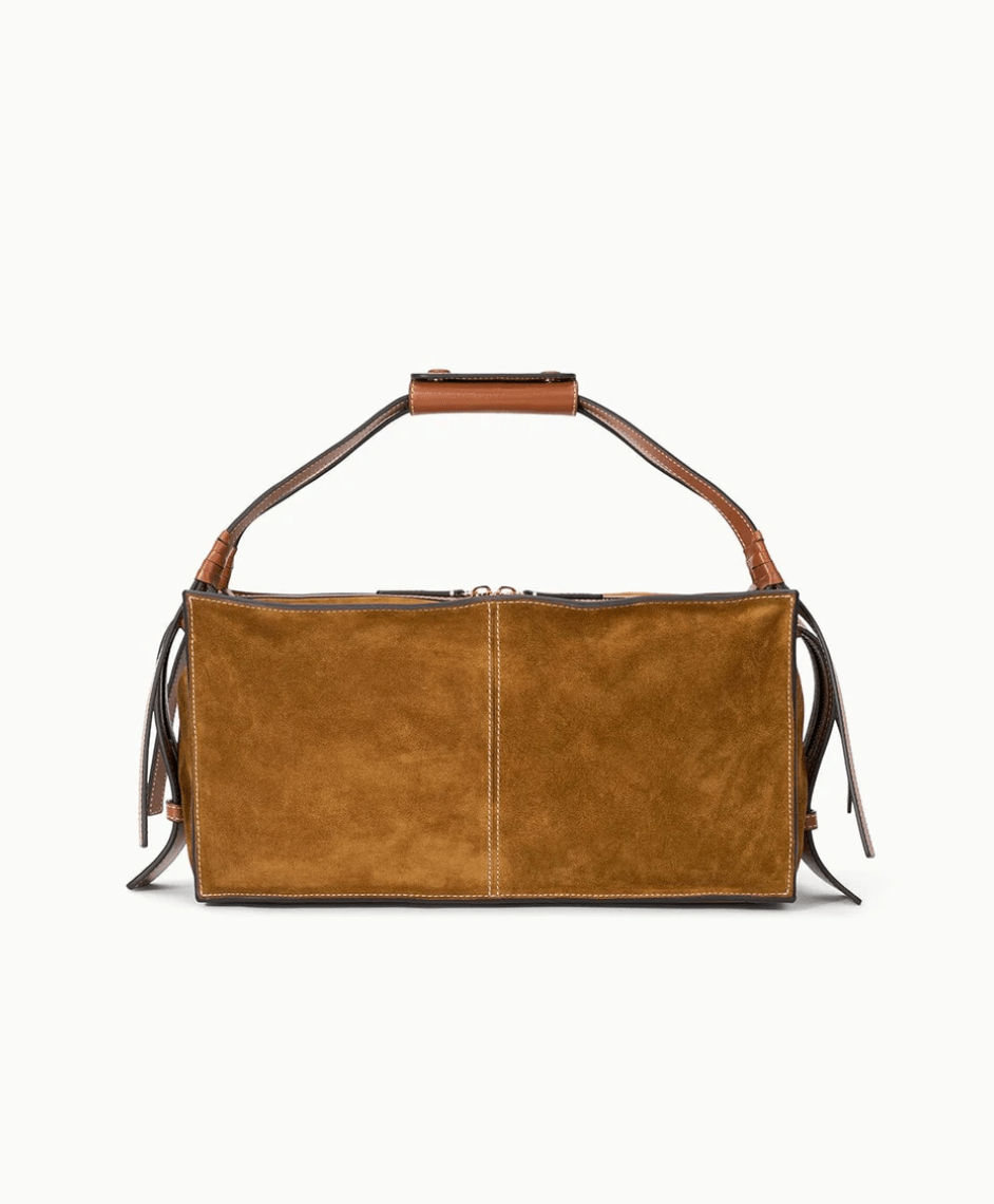 Harold Suede Bag - Tan - The Collective Park City