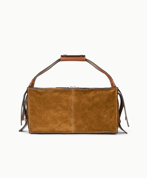 Harold Suede Bag - Tan - The Collective Park City