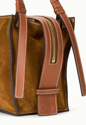 Harold Suede Bag - Tan - The Collective Park City