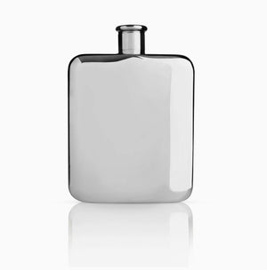 Harrison Polished Stainless Steel Flask - The Collective Park City