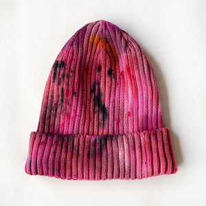 Heart Hand - dyed Beanie Hat - The Collective Park City