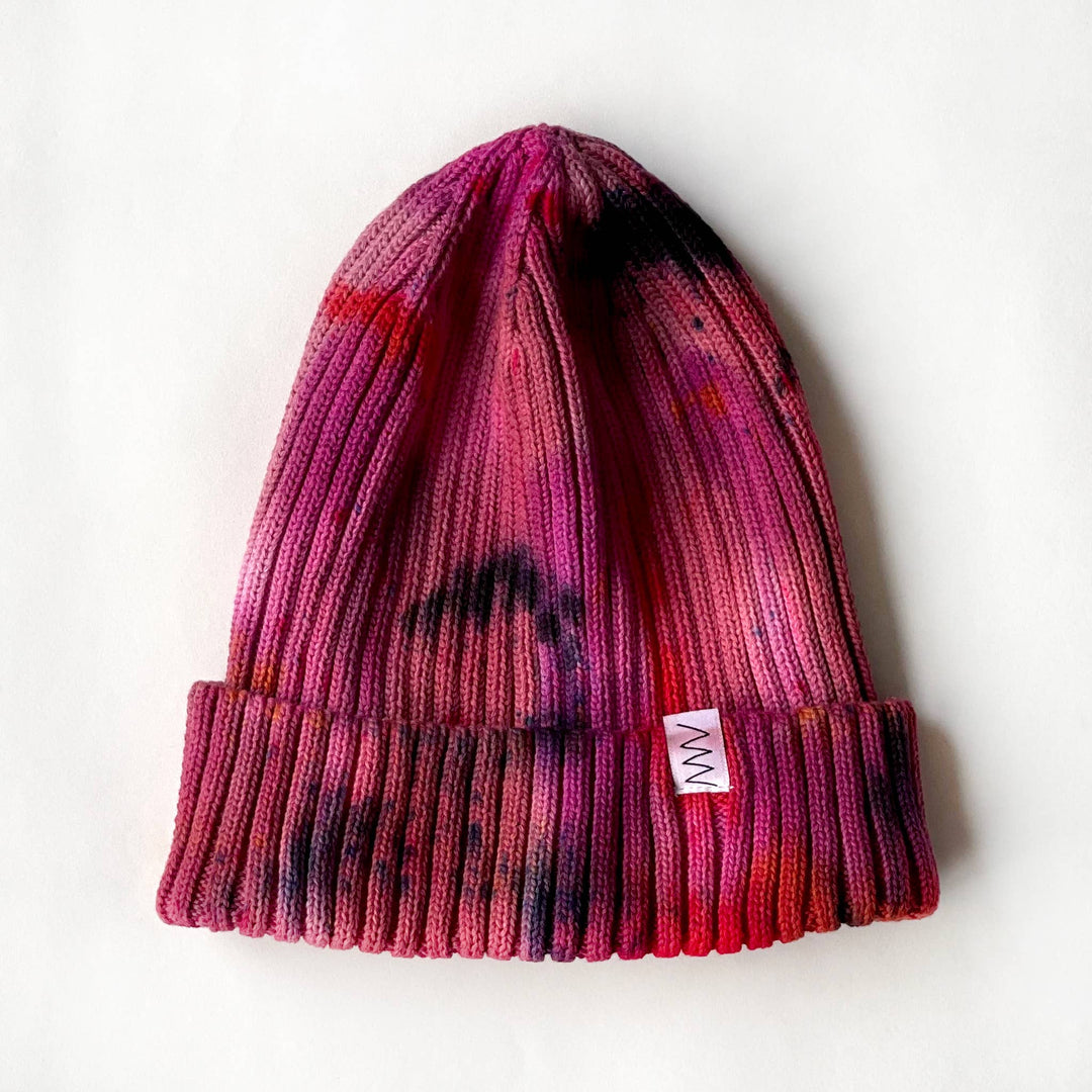 Heart Hand - dyed Beanie Hat - The Collective Park City