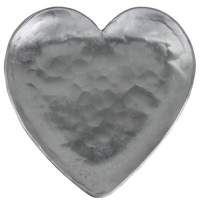 Heart Tray - Nickel - The Collective Park City