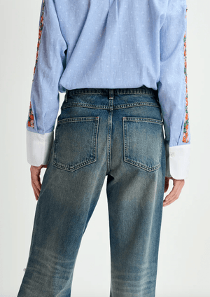 Held Pearl Embellished Jean - The Collective Park City