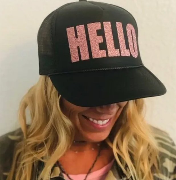 HELLO Trucker Hat - The Collective Park City