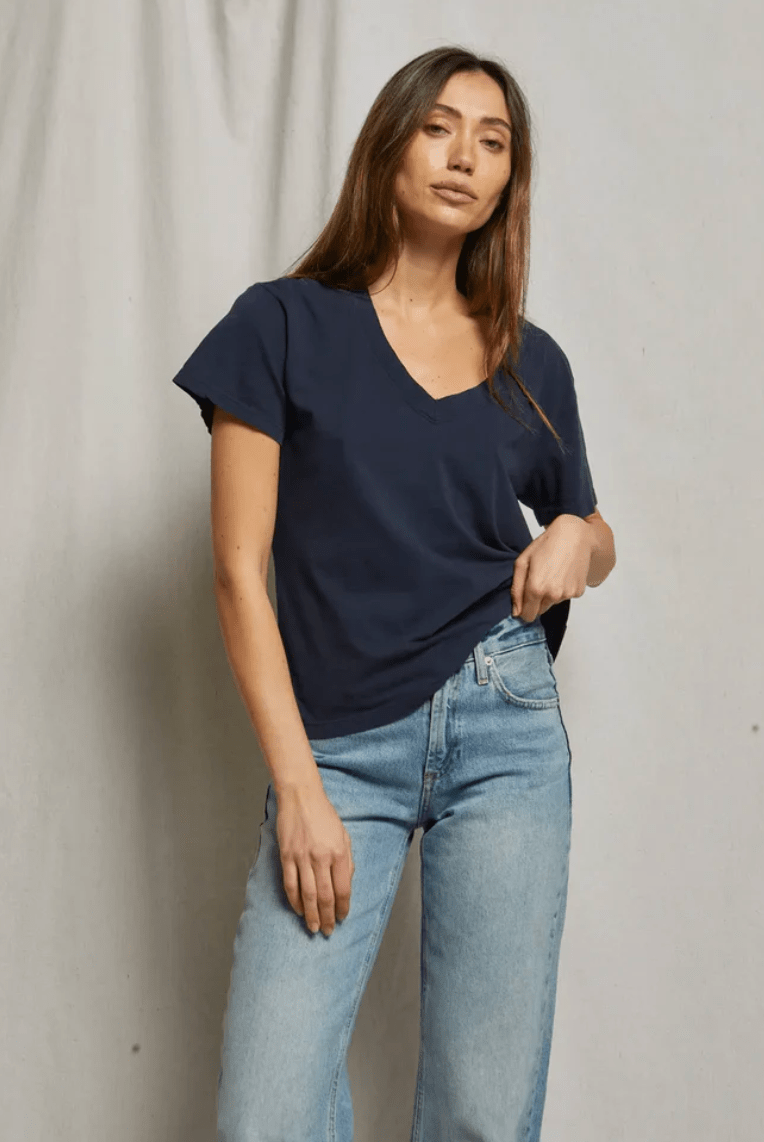Hendrix Vneck Tee - The Collective Park City