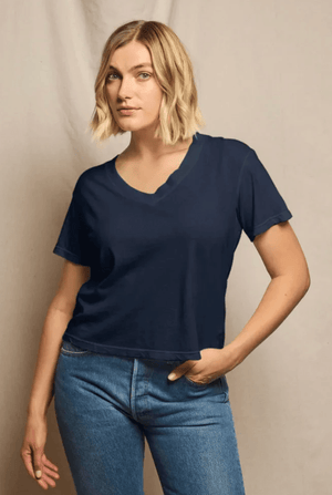 Hendrix Vneck Tee - The Collective Park City