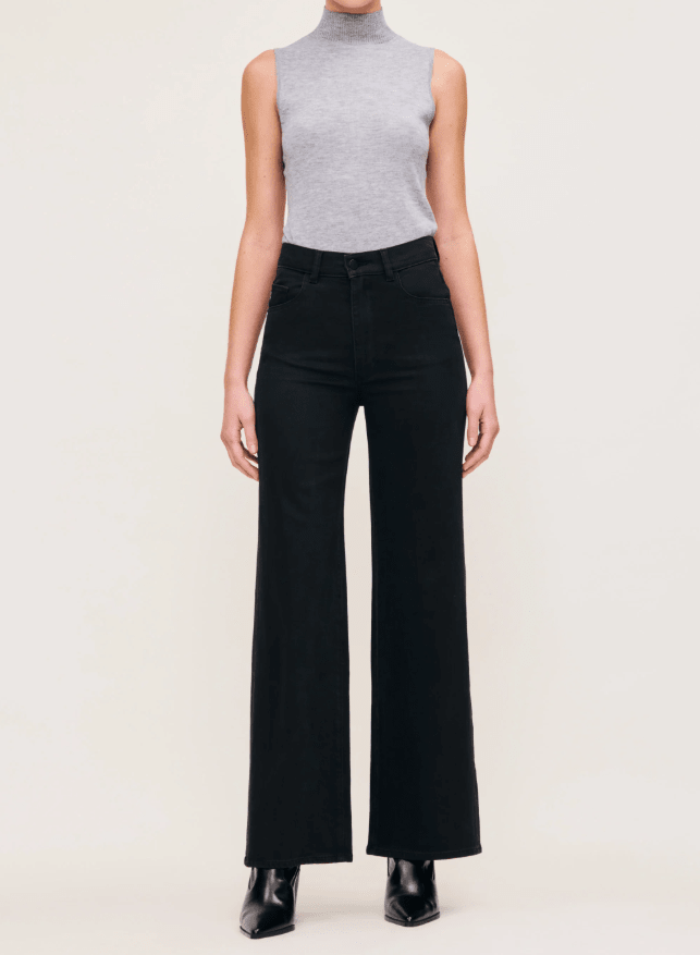 Hepburn Wide Leg Ankle Jean - The Collective Park City