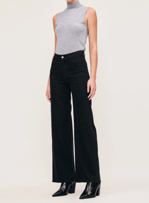 Hepburn Wide Leg Ankle Jean - The Collective Park City