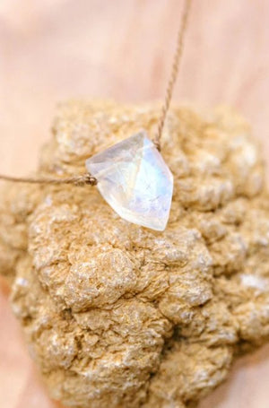 Here's to Strong Women Moonstone Necklace - The Collective Park City