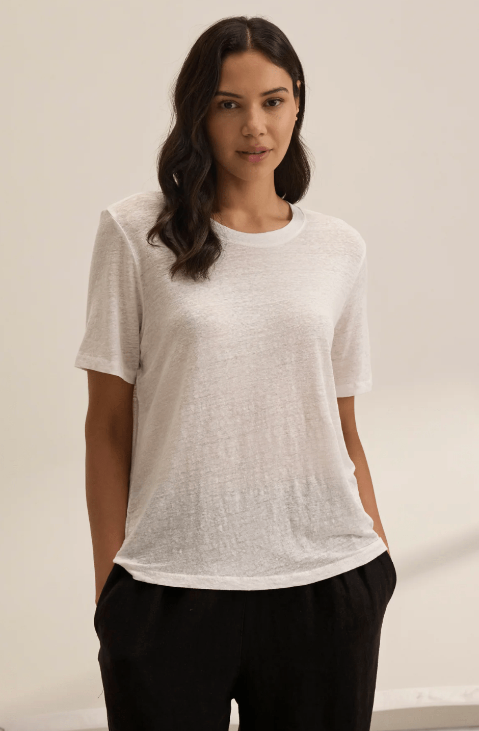 Heritage Linen Knit Tee by Cleo Wade - The Collective Park City