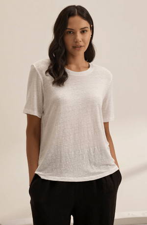 Heritage Linen Knit Tee by Cleo Wade - The Collective Park City