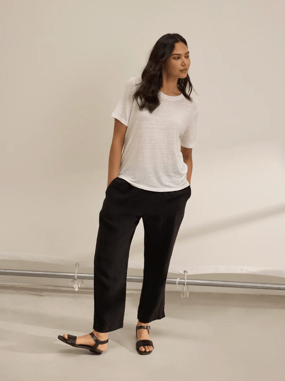 Heritage Linen Knit Tee by Cleo Wade - The Collective Park City