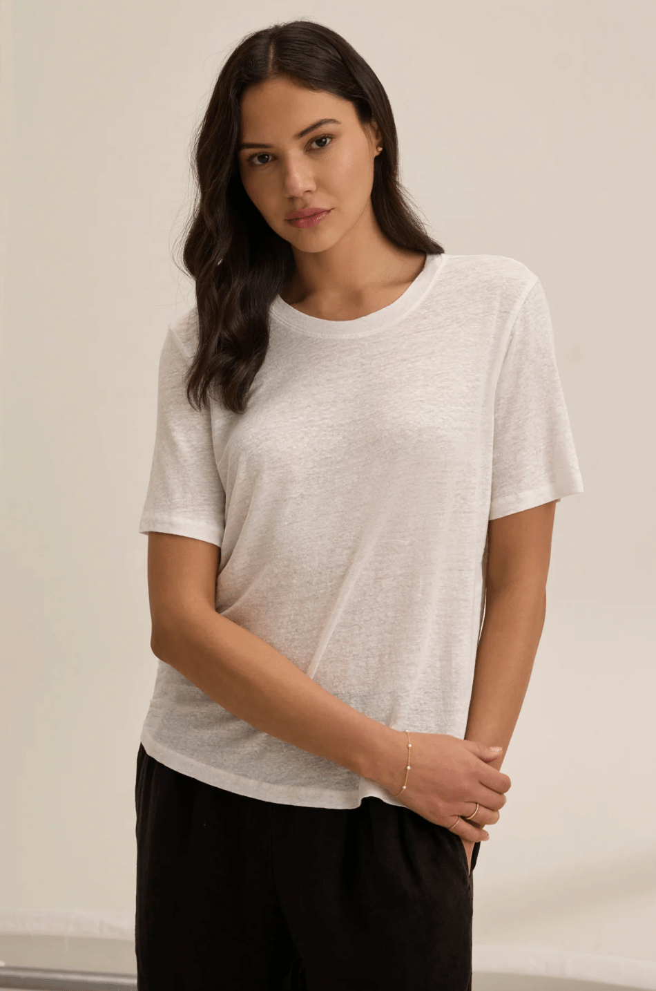 Heritage Linen Knit Tee by Cleo Wade - The Collective Park City