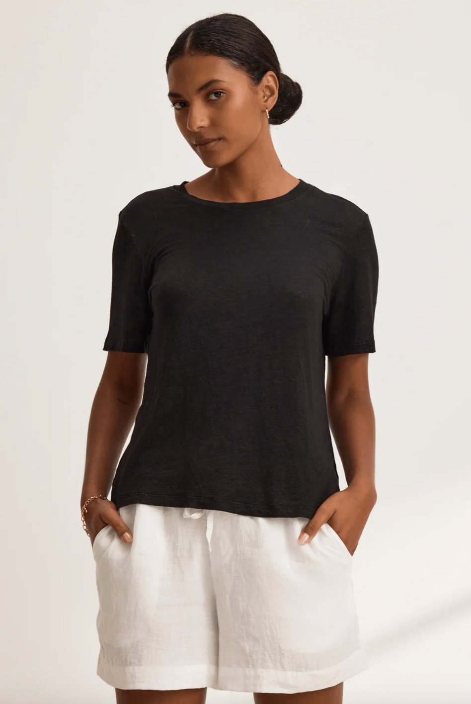 Heritage Linen Knit Tee by Cleo Wade - The Collective Park City