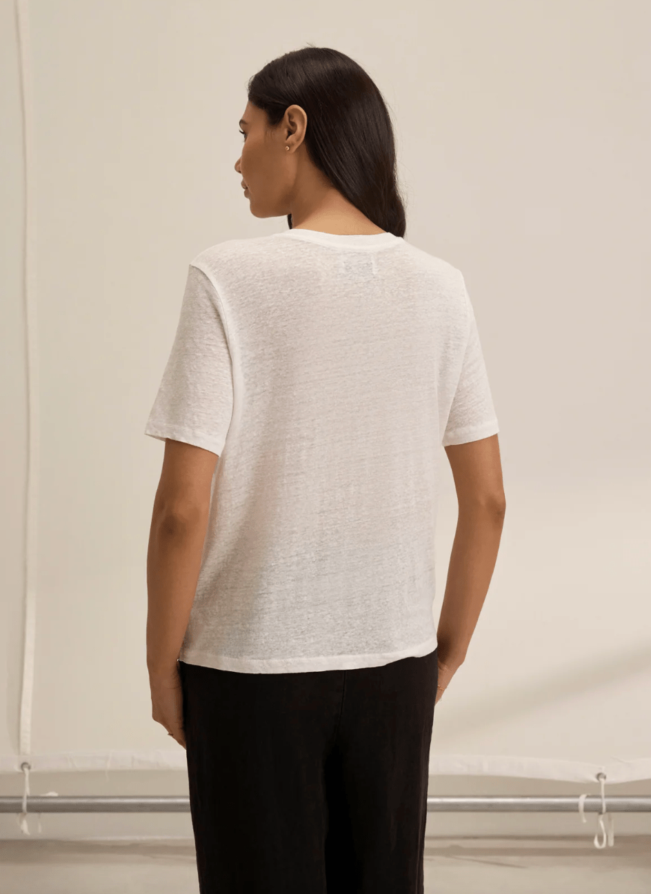 Heritage Linen Knit Tee by Cleo Wade - The Collective Park City