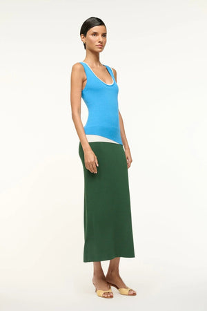Hermosa Dress - Jungle/Sky - The Collective Park City
