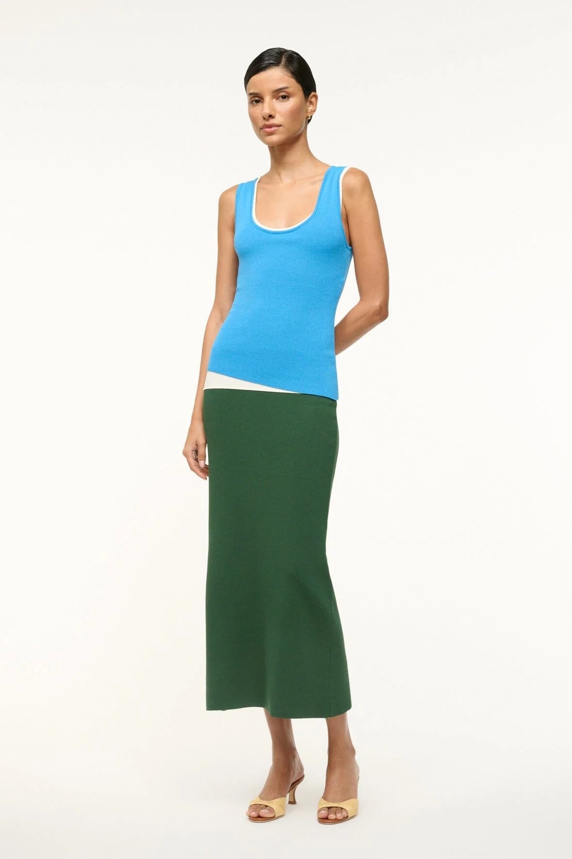 Hermosa Dress - Jungle/Sky - The Collective Park City
