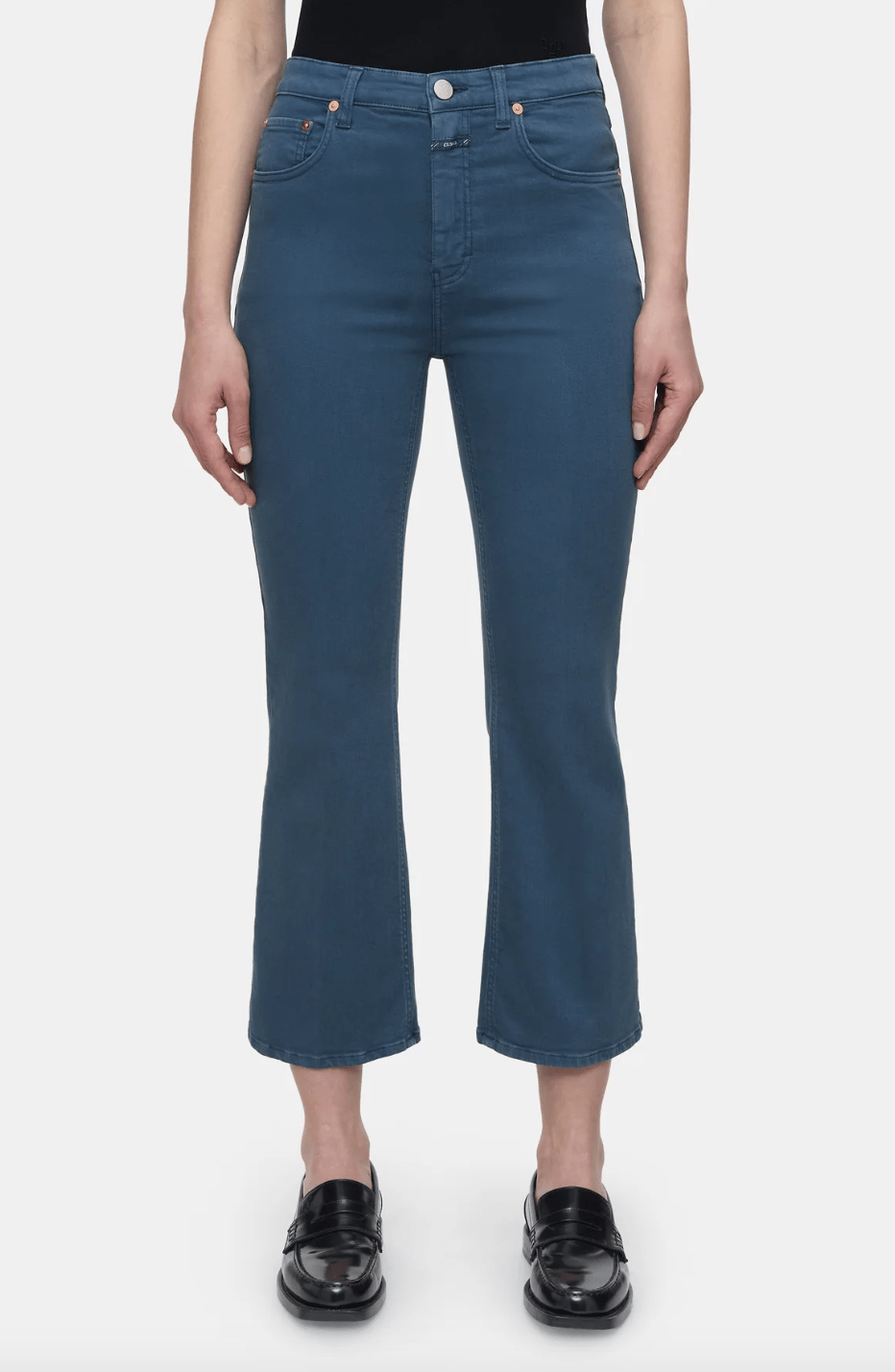 hi - sun Cropped Jean - Graphite Blue - The Collective Park City