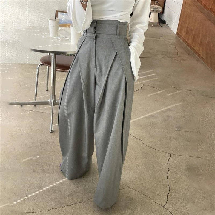 High - Waisted Wide - Leg Trouser Pant - The Collective Park City