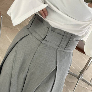 High - Waisted Wide - Leg Trouser Pant - The Collective Park City