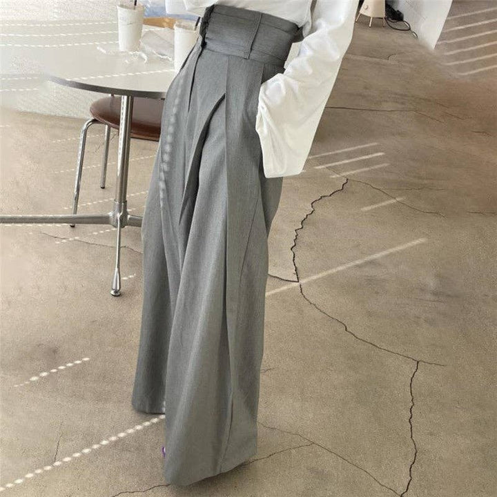 High - Waisted Wide - Leg Trouser Pant - The Collective Park City