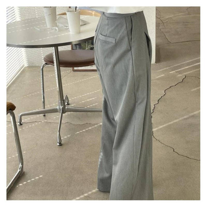 High - Waisted Wide - Leg Trouser Pant - The Collective Park City