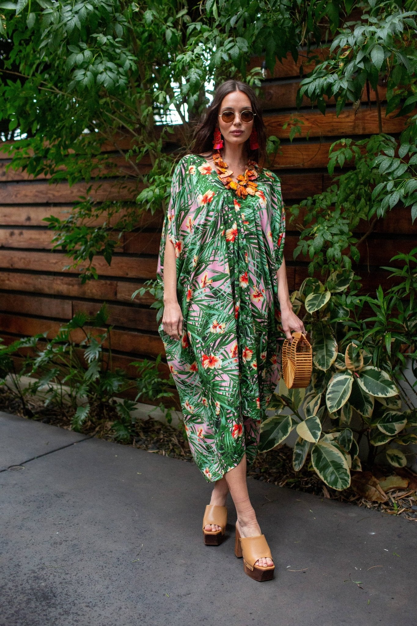 Hilo Garden Caftan - The Collective Park City