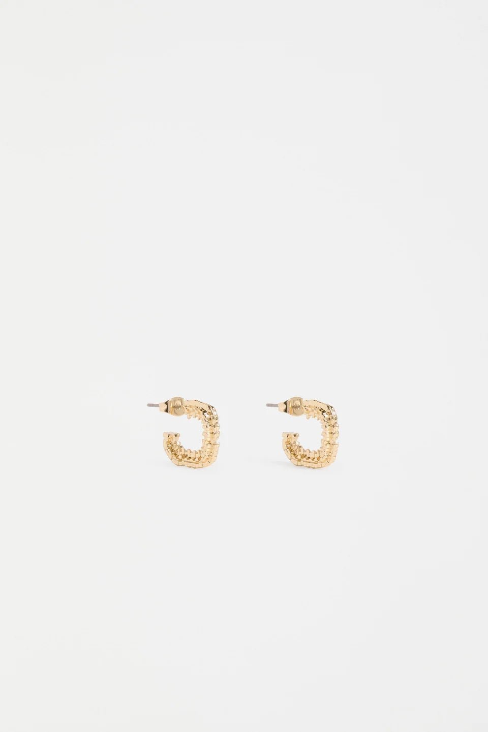 Hiva Mini-Hoop Earring - Gold - The Collective Park City