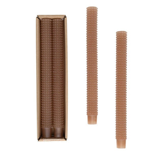 Hobnail Totem Candle - 10" Tapers - Set of Two - The Collective Park City