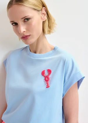 Hobster Embroidered T-Shirt - The Collective Park City