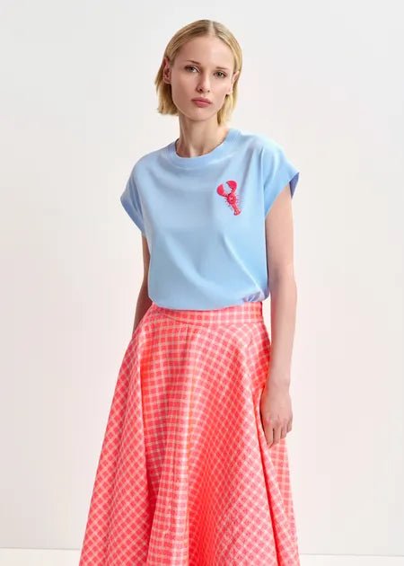 Hobster Embroidered T-Shirt - The Collective Park City