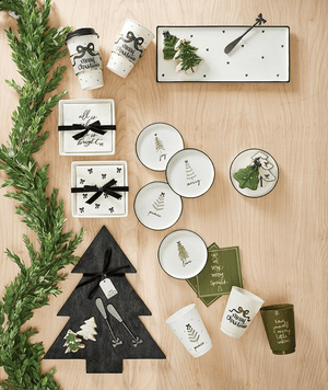 Holiday Cocktail Napkins - Merry Spirit - The Collective Park City