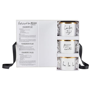 Holiday Dip Bowls - Gift Box - The Collective Park City