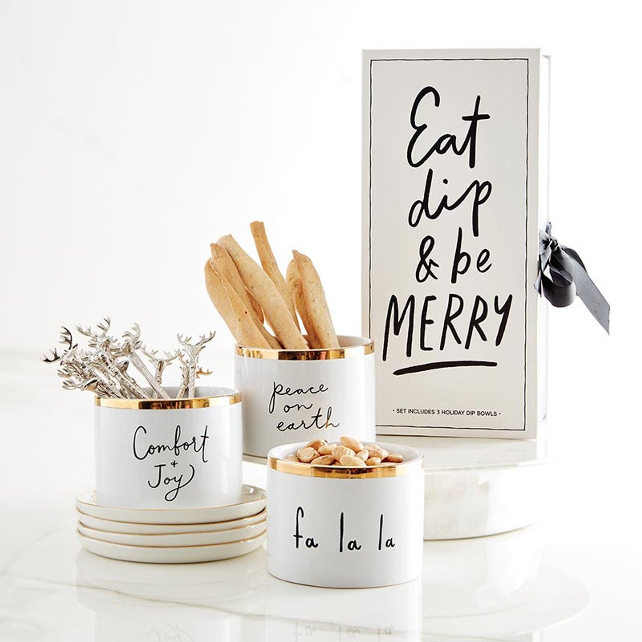 Holiday Dip Bowls - Gift Box - The Collective Park City