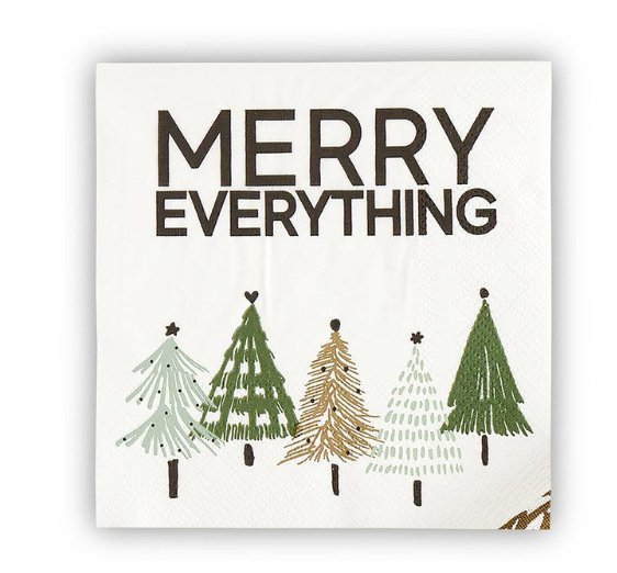 Holiday Paper Napkins - Merry Everything - The Collective Park City